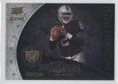 2008 Upper Deck Icons - Future Foundations - Silver #FF15 - JaMarcus Russell /750