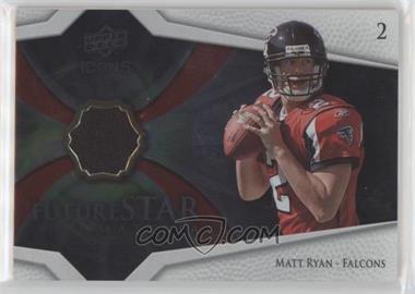 2008 Upper Deck Icons - Future Stars Materials Silver #FSM7 - Matt Ryan