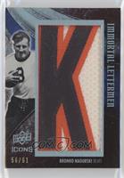 Bronko Nagurski (Letter K) #/61