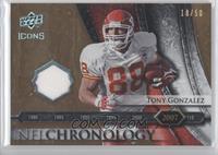 Tony Gonzalez #/50