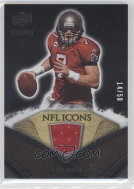 2008 Upper Deck Icons - NFL Icons - Gold Jerseys #NFL26 - Jeff Garcia /50