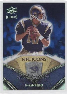 2008 Upper Deck Icons - NFL Icons - Rainbow Blue #NFL32 - Marc Bulger /250