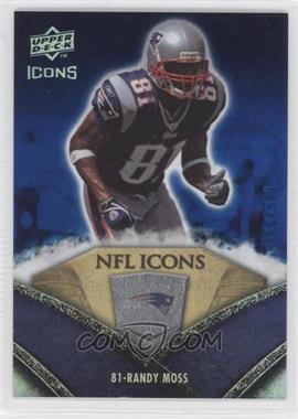2008 Upper Deck Icons - NFL Icons - Rainbow Blue #NFL42 - Randy Moss /250