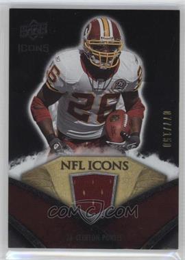 2008 Upper Deck Icons - NFL Icons - Silver Jerseys #NFL14 - Clinton Portis /150