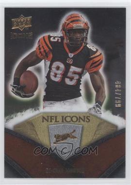 2008 Upper Deck Icons - NFL Icons - Silver #NFL12 - Chad Johnson /799