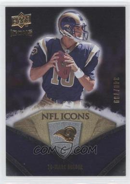 2008 Upper Deck Icons - NFL Icons - Silver #NFL32 - Marc Bulger /799