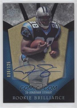 2008 Upper Deck Icons - Rookie Brilliance - Rainbow Autographs #RB20 - Jonathan Stewart /125