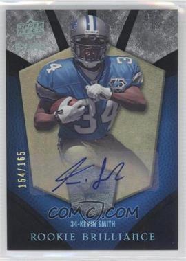 2008 Upper Deck Icons - Rookie Brilliance - Rainbow Autographs #RB23 - Kevin Smith /165