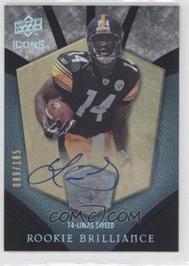 2008 Upper Deck Icons - Rookie Brilliance - Rainbow Autographs #RB24 - Limas Sweed /165