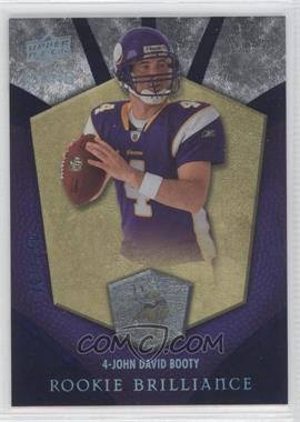 2008 Upper Deck Icons - Rookie Brilliance - Rainbow Blue #RB19 - John David Booty /250