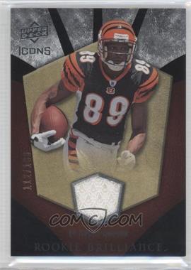 2008 Upper Deck Icons - Rookie Brilliance - Silver Jerseys #RB22 - Jerome Simpson /199