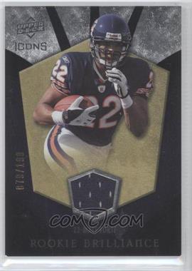 2008 Upper Deck Icons - Rookie Brilliance - Silver Jerseys #RB28 - Matt Forte' /199