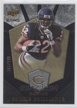 2008 Upper Deck Icons - Rookie Brilliance - Silver #RB28 - Matt Forte' /799