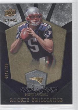 2008 Upper Deck Icons - Rookie Brilliance - Silver #RB35 - Kevin O'Connell /799