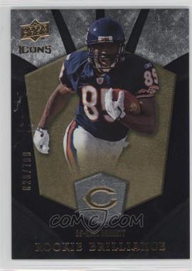 2008 Upper Deck Icons - Rookie Brilliance - Silver #RB9 - Earl Bennett /799