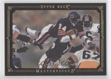 2008 Upper Deck Masterpieces - [Base] - Black Framed #88 - Walter Payton