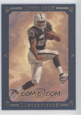 2008 Upper Deck Masterpieces - [Base] - Blue Framed 50 #106 - Darren McFadden /50