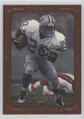 2008 Upper Deck Masterpieces - [Base] - Bronze Framed #5 - Barry Sanders /25