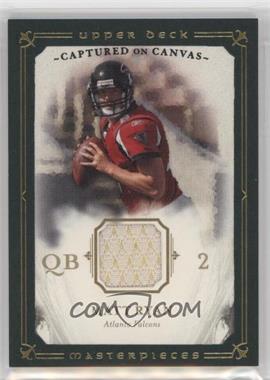 2008 Upper Deck Masterpieces - Captured on Canvas - Green Framed #CC51 - Matt Ryan