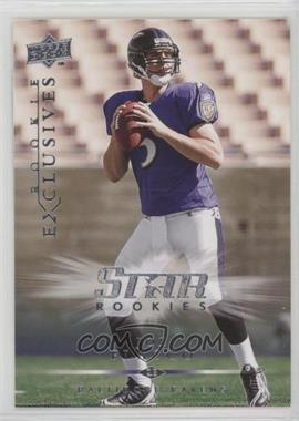 2008 Upper Deck Rookie Exclusives - [Base] #RE26 - Joe Flacco