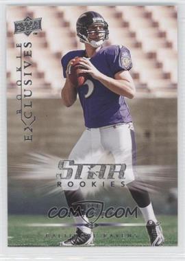 2008 Upper Deck Rookie Exclusives - [Base] #RE26 - Joe Flacco