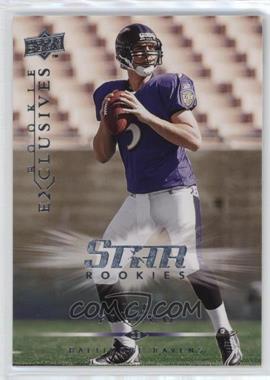 2008 Upper Deck Rookie Exclusives - [Base] #RE26 - Joe Flacco