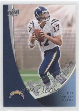 2008 Upper Deck Rookie Exclusives - Rookie Photo Shoot Flashbacks #RPSF15 - Philip Rivers