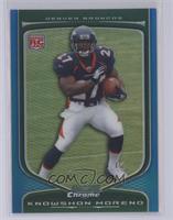 Knowshon Moreno [COMC RCR Near Mint‑Mint] #/150