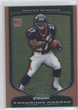 2009 Bowman Chrome - [Base] - Bronze Bordered #127 - Knowshon Moreno /225