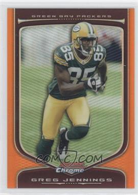 2009 Bowman Chrome - [Base] - Orange Refractor #69 - Greg Jennings /25