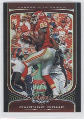 2009 Bowman Chrome - [Base] - Refractor #82 - Dwayne Bowe