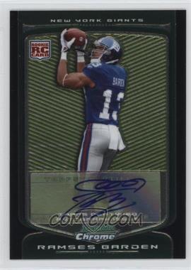 2009 Bowman Chrome - [Base] - Rookie Autographs #122 - Ramses Barden