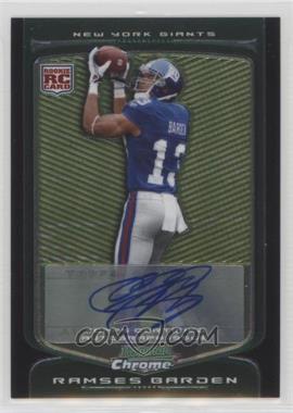 2009 Bowman Chrome - [Base] - Rookie Autographs #122 - Ramses Barden