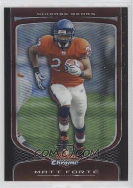 2009 Bowman Chrome - [Base] - X-Fractor #39 - Matt Forte /250