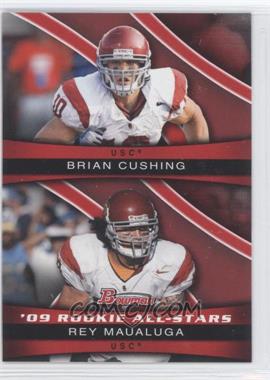 2009 Bowman Draft Picks - 09' Rookie All-Stars Combos #ASC7 - Brian Cushing, Rey Maualuga