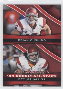 2009 Bowman Draft Picks - 09' Rookie All-Stars Combos #ASC7 - Brian Cushing, Rey Maualuga