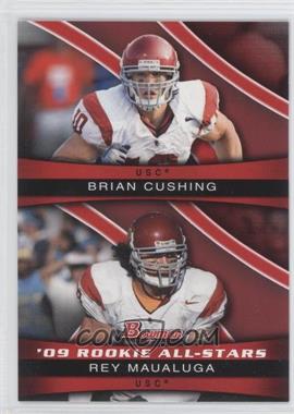 2009 Bowman Draft Picks - 09' Rookie All-Stars Combos #ASC7 - Brian Cushing, Rey Maualuga