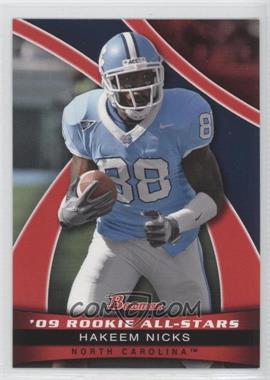 2009 Bowman Draft Picks - 09' Rookie All-Stars #AS19 - Hakeem Nicks