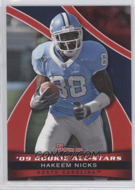 2009 Bowman Draft Picks - 09' Rookie All-Stars #AS19 - Hakeem Nicks