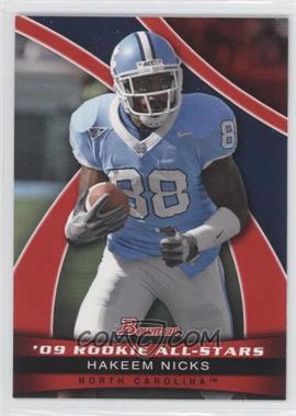 2009 Bowman Draft Picks - 09' Rookie All-Stars #AS19 - Hakeem Nicks