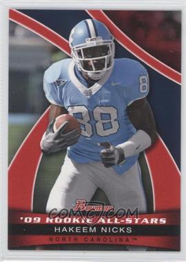 2009 Bowman Draft Picks - 09' Rookie All-Stars #AS19 - Hakeem Nicks