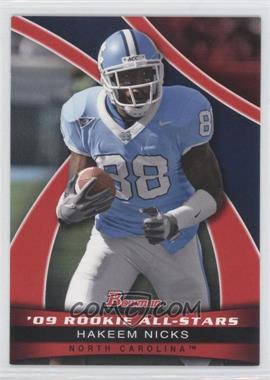 2009 Bowman Draft Picks - 09' Rookie All-Stars #AS19 - Hakeem Nicks