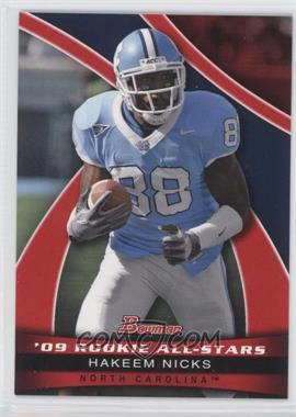 2009 Bowman Draft Picks - 09' Rookie All-Stars #AS19 - Hakeem Nicks