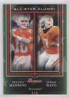 Peyton Manning, Jerod Mayo [EX to NM]