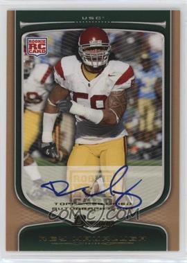 2009 Bowman Draft Picks - [Base] - Bronze Rookie Autographs #124 - Rey Maualuga /99