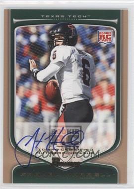 2009 Bowman Draft Picks - [Base] - Bronze Rookie Autographs #166 - Graham Harrell /99