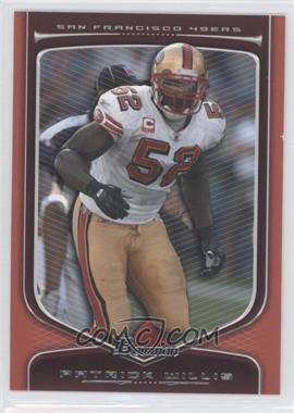 2009 Bowman Draft Picks - [Base] - Red #105 - Patrick Willis