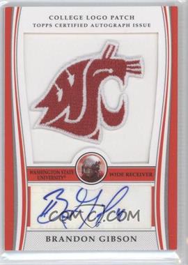 2009 Bowman Draft Picks - College Logo Patch - Mascot Variation #ALP-BG - Brandon Gibson /300