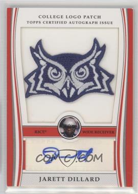 2009 Bowman Draft Picks - College Logo Patch - Mascot Variation #ALP-JD - Jarett Dillard /300