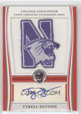 2009 Bowman Draft Picks - College Logo Patch - Mascot Variation #ALP-TS - Tyrell Sutton /250